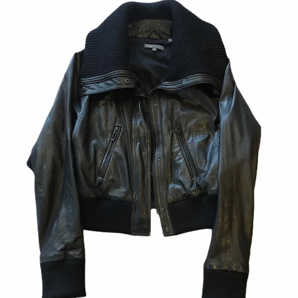 Vince leather jacket